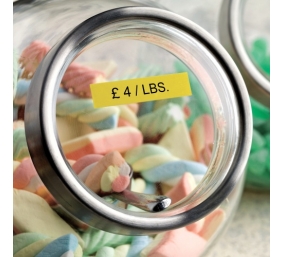 DYMO D1 Standard 40918 (S0720730) Juostelė, 9mm x 7m, Black on Yellow