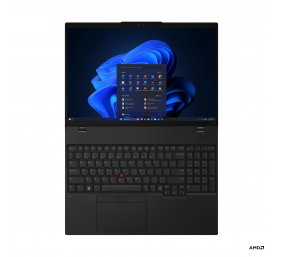 Lenovo ThinkPad L16 G2 AMD | Black | 16 " | IPS | WUXGA | 1920 x 1200 pixels | Anti-glare | AMD Ryzen 5 PRO | 215 | 16 GB | SO-DIMM DDR5 | Solid-state drive capacity 512 GB | AMD Radeon 740M Graphics | Windows 11 Pro | 802.11be | Bluetooth version 5.4 | L