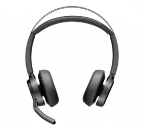 Poly Voyager Focus 2 Belaidės ausinės, Bluetooth, BT700 USB-C Adapter, USB-C/A Adapter, Juoda