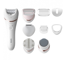 Philips 8000 Series BRE740/10 Epiliatorius, Balta