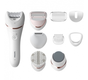 Philips 8000 Series BRE740/10 Epiliatorius, Balta