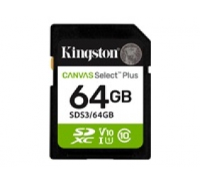Kingston 64GB SD Select Plus, UHS-I, V10