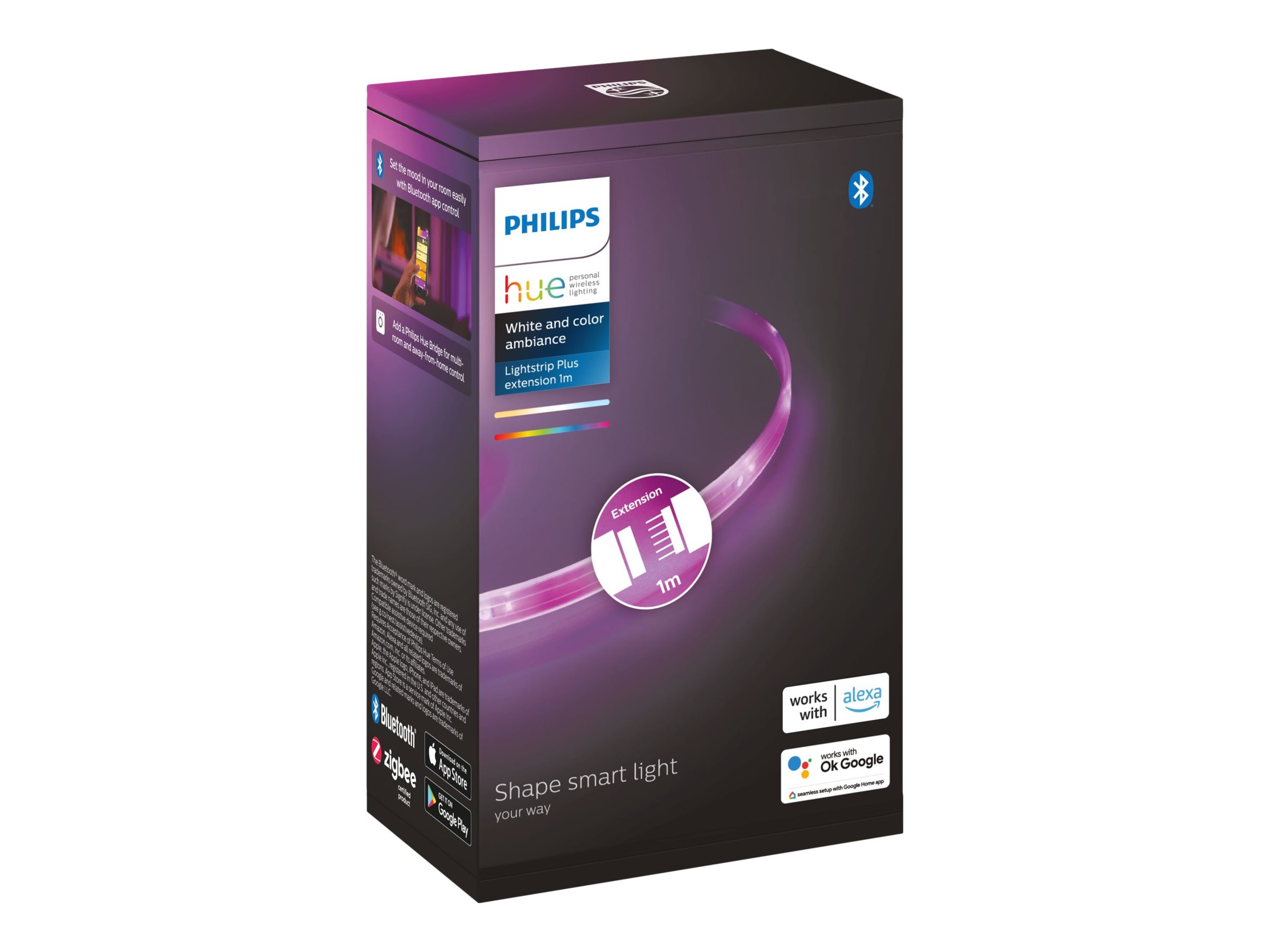 Philips Hue|Lightstrip Plus V4|Hue|11.5 W|White and color ambiance