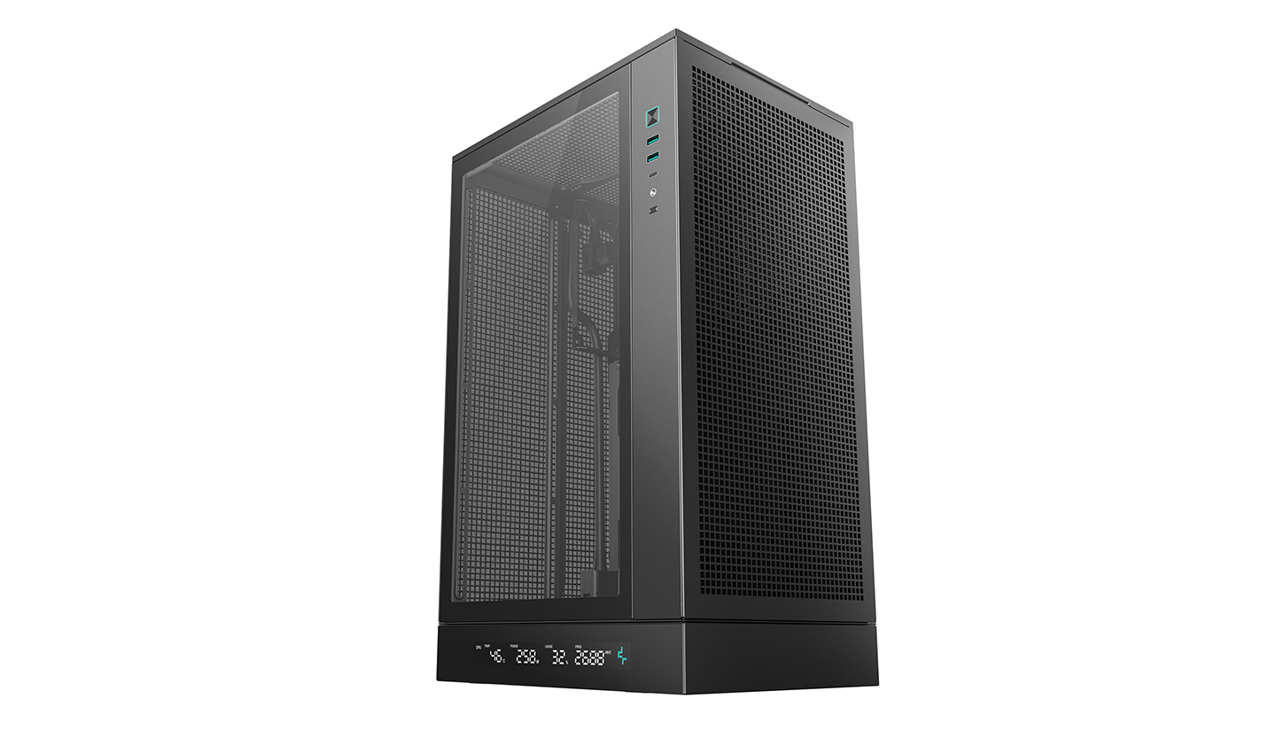 Deepcool CH270 DIGITAL | Black | Mini-Tower | Power supply included No | ATX PS2
