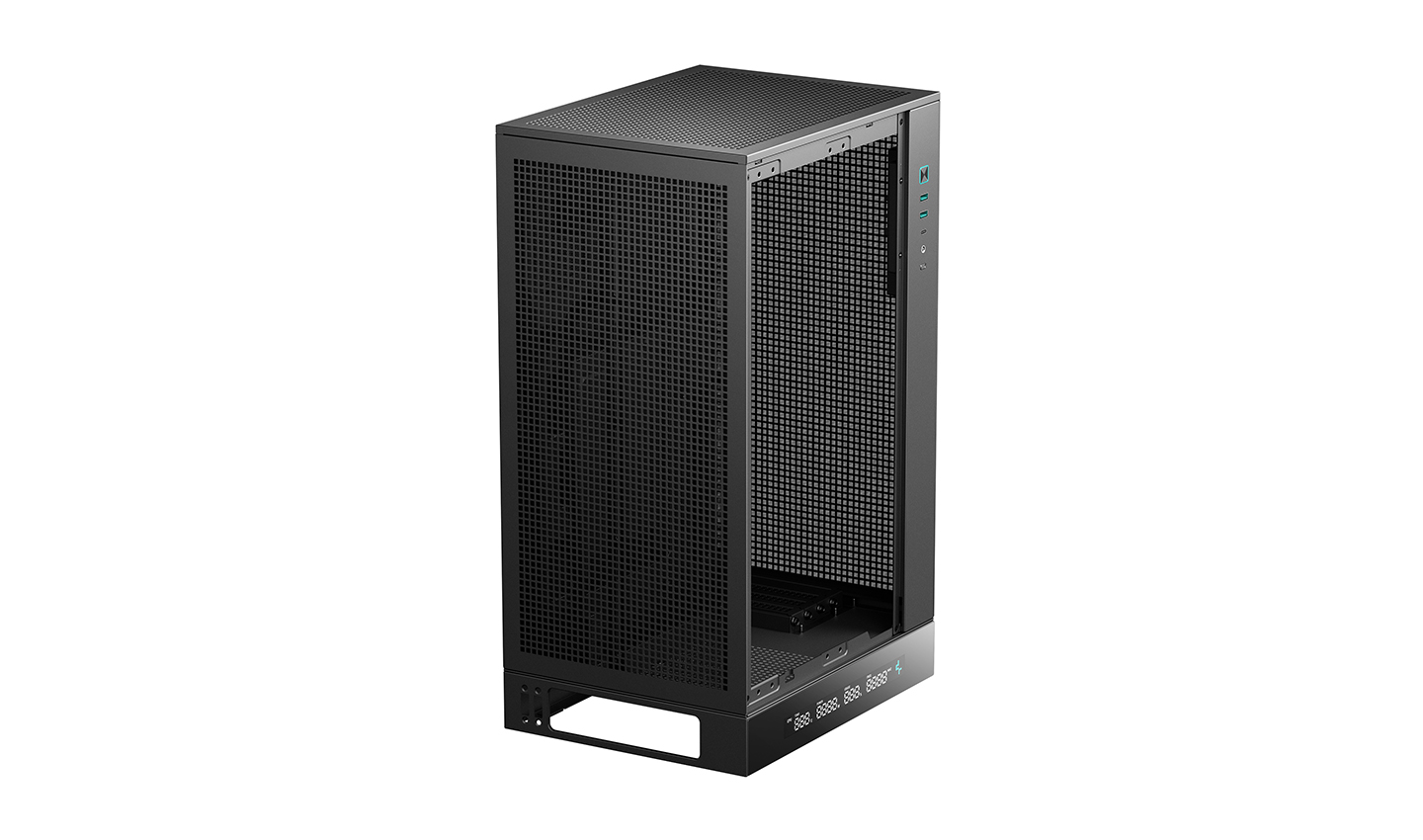 Deepcool CH270 DIGITAL | Black | Mini-Tower | Power supply included No | ATX PS2