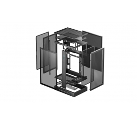 Deepcool CH270 DIGITAL | Black | Mini-Tower | Power supply included No | ATX PS2