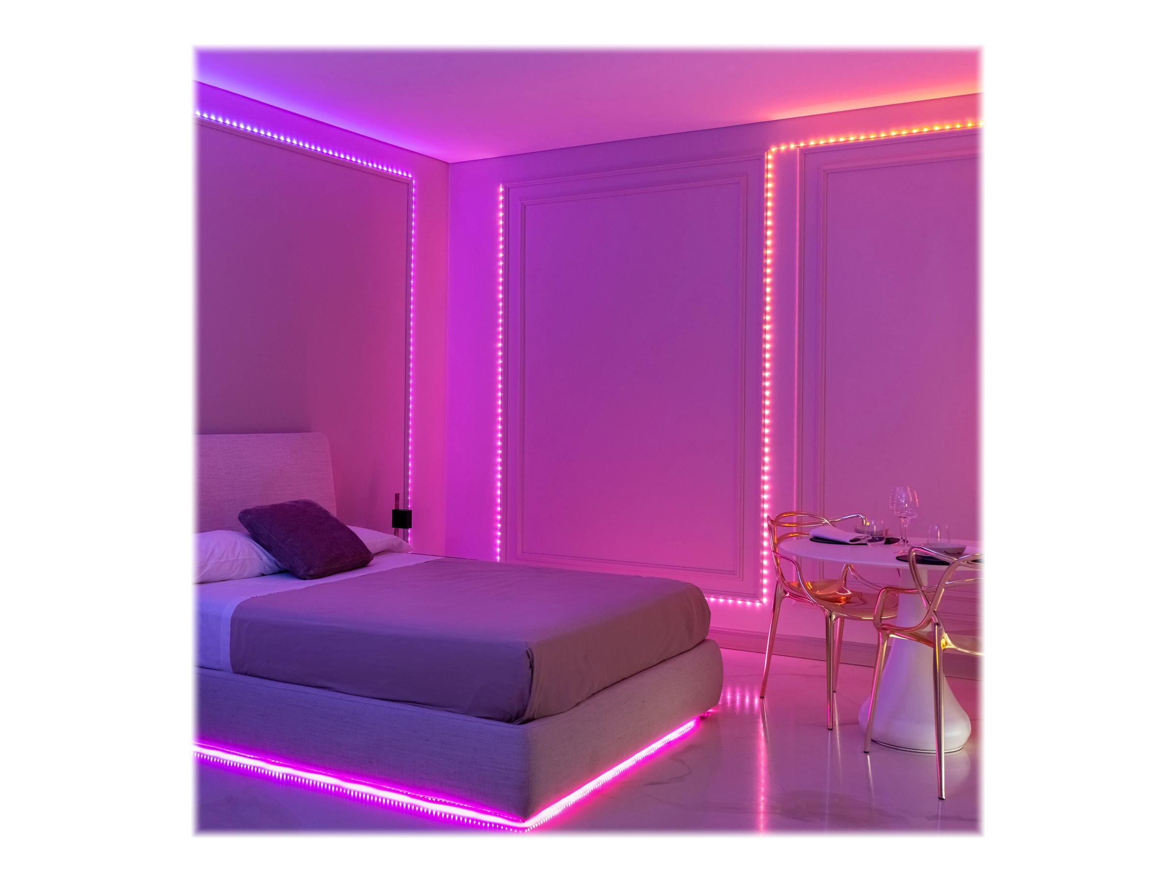 Twinkly|Dots Smart LED Lights 60 RGB (Multicolor), USB Powered, 3m, Black|RGB – 16M+ colors