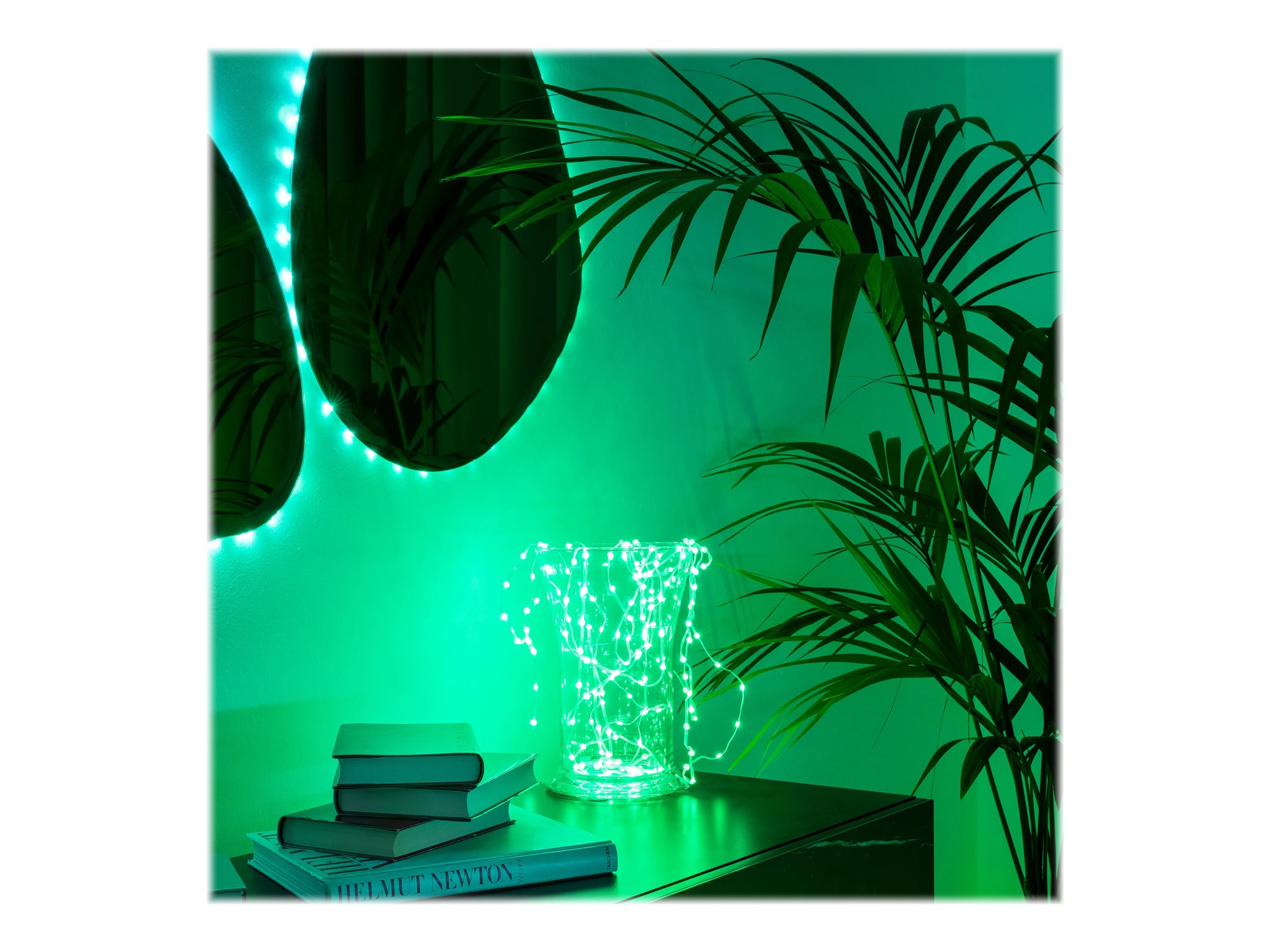Twinkly|Dots Smart LED Lights 60 RGB (Multicolor), USB Powered, 3m, Black|RGB – 16M+ colors