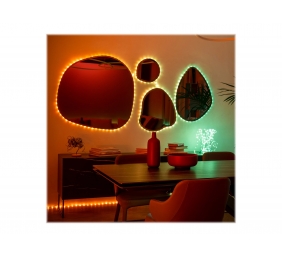 Twinkly|Dots Smart LED Lights 60 RGB (Multicolor), USB Powered, 3m, Black|RGB – 16M+ colors