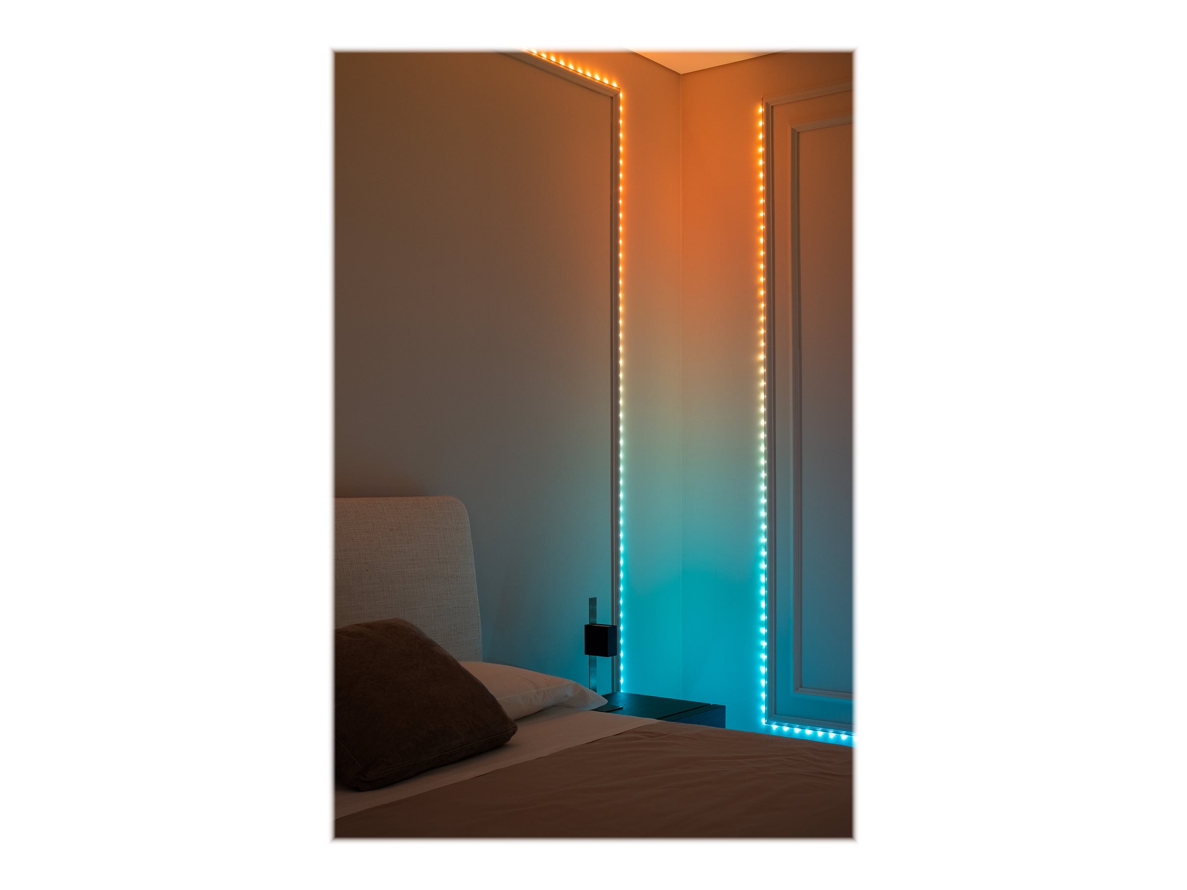 Twinkly|Dots Smart LED Lights 60 RGB (Multicolor), USB Powered, 3m, Transparent|RGB – 16M+ colors