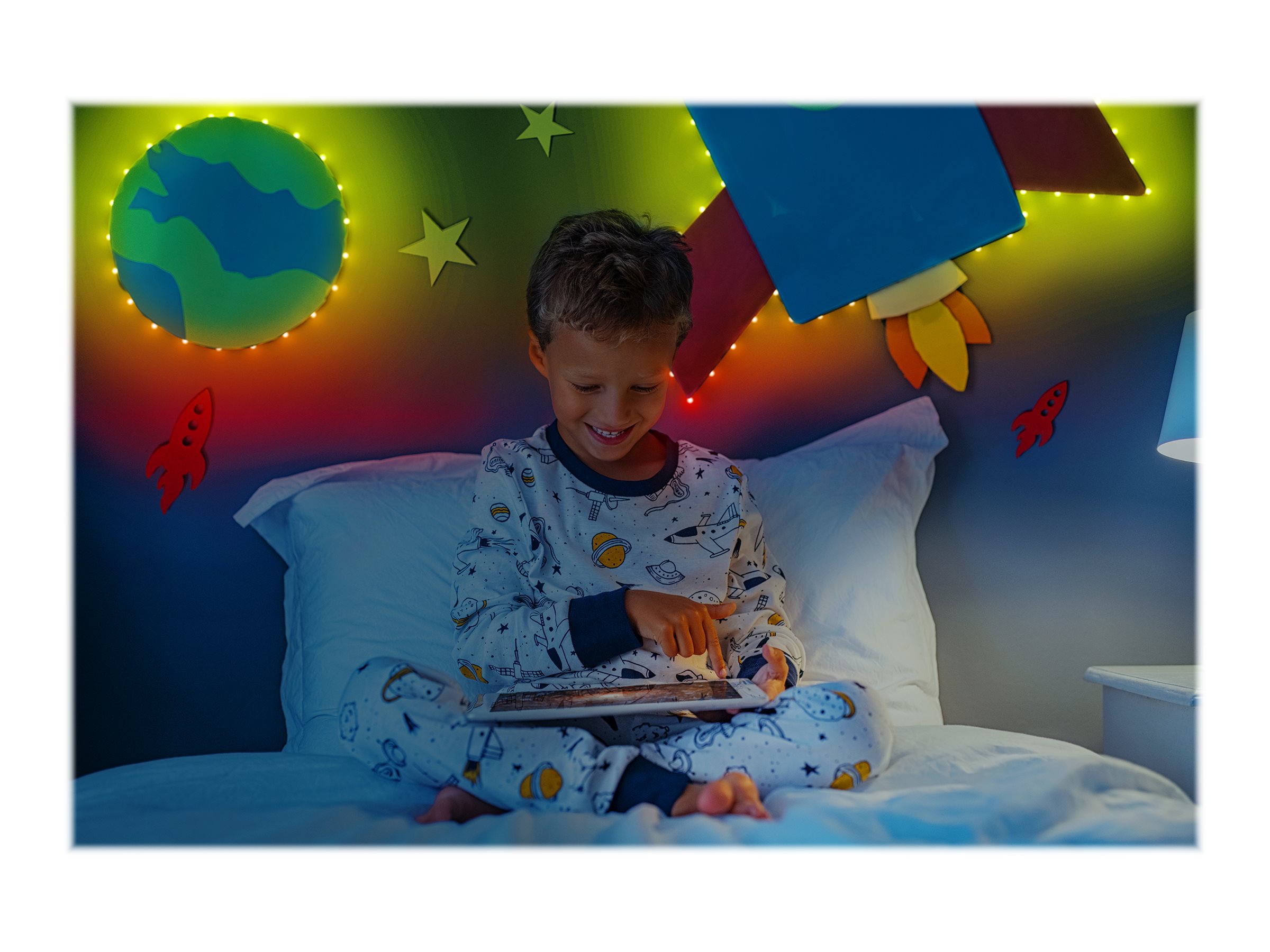 Twinkly|Dots Smart LED Lights 60 RGB (Multicolor), USB Powered, 3m, Transparent|RGB – 16M+ colors