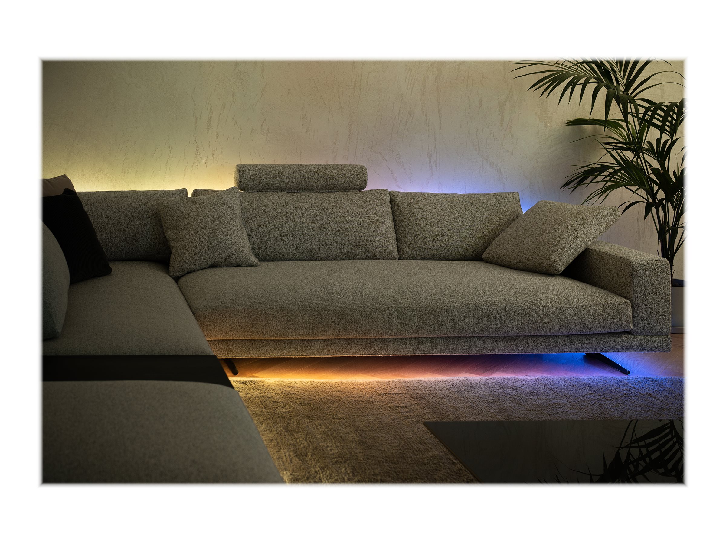 Twinkly|Dots Smart LED Lights 60 RGB (Multicolor), USB Powered, 3m, Transparent|RGB – 16M+ colors