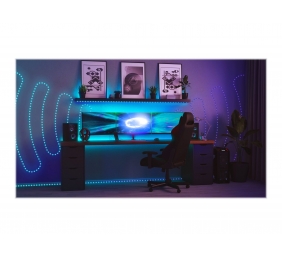 Twinkly|Dots Smart LED Lights 60 RGB (Multicolor), USB Powered, 3m, Transparent|RGB – 16M+ colors