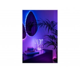 Twinkly|Dots Smart LED Lights 60 RGB (Multicolor), USB Powered, 3m, Transparent|RGB – 16M+ colors