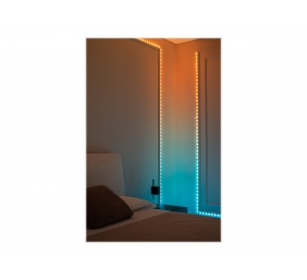 Twinkly|Dots Smart LED Lights 60 RGB (Multicolor), USB Powered, 3m, Transparent|RGB – 16M+ colors