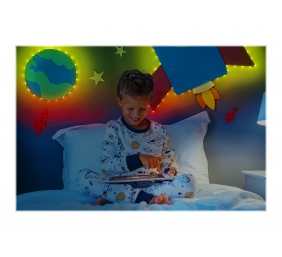 Twinkly|Dots Smart LED Lights 60 RGB (Multicolor), USB Powered, 3m, Transparent|RGB – 16M+ colors