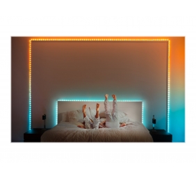 Twinkly|Dots Smart LED Lights 60 RGB (Multicolor), USB Powered, 3m, Transparent|RGB – 16M+ colors