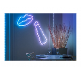 Twinkly|Dots Smart LED Lights 60 RGB (Multicolor), USB Powered, 3m, Transparent|RGB – 16M+ colors
