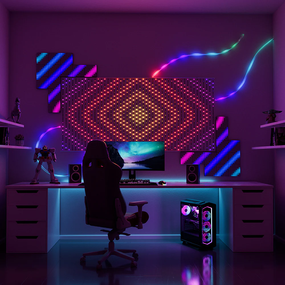 Twinkly|Matrix Smart LED Lights 500,  0.5x2.4m|RGB Multicolor