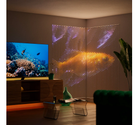 Twinkly|Matrix Smart LED Lights 500,  0.5x2.4m|RGB Multicolor