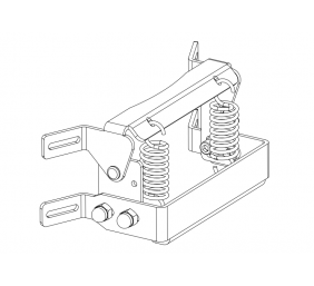 TunaBone Main Hinge set of Kamado 22inch/21inch