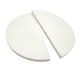 TunaBone Half moon pizza stone 180mm for Kamado 22inch