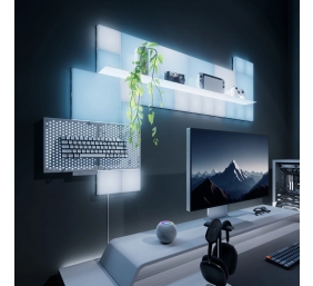 Nanoleaf Blocks Small Squares Add-On Kit (4 Panels)|16M+ colours