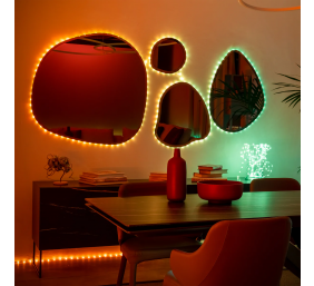 Twinkly Dots Smart LED 400 RGB, 20m, Black wire|Multicolor