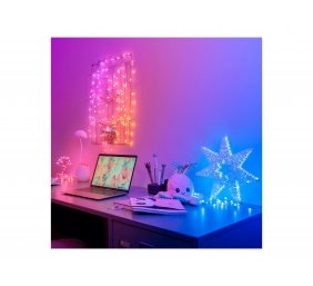 Twinkly Candies 200 Pearl-shaped RGB LEDs, Green Wire, USB-C