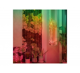 Twinkly Candies 200 Pearl-shaped RGB LEDs, Green Wire, USB-C