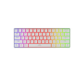 Genesis THOR 660 G2 | Gaming keyboard | Wireless/Wired | US | White | 2.4 GHz, Bluetooth, USB | Linear