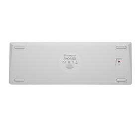 Genesis THOR 660 G2 | Gaming keyboard | Wireless/Wired | US | White | 2.4 GHz, Bluetooth, USB | Linear