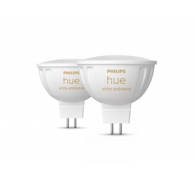 Philips Hue WA 12V MR16, 2pcs pack | GU5.3 | 5.1 W | Warm to cool white light