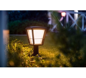 Philips Hue WCA Econic Outdoor Pedestal Lantern | 15 W | 2000-6500 Hue White Colour Ambiance