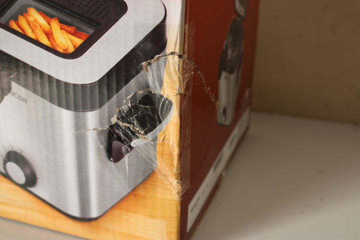SALE OUT. Deep fryer SENCOR SFR 6200SS | Sencor DAMAGED PACKAGING,SCRATCHED PAINT