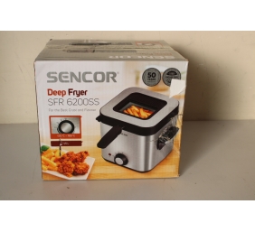 SALE OUT. Deep fryer SENCOR SFR 6200SS | Sencor DAMAGED PACKAGING,SCRATCHED PAINT