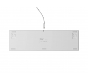 Genesis Thor 404 | Mechanical Gaming Keyboard | Wired | US | White | USB | Gateron Yellow Pro