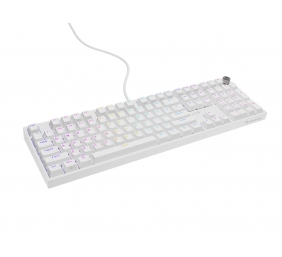 Genesis Thor 404 | Mechanical Gaming Keyboard | Wired | US | White | USB | Outemu Peach Silent