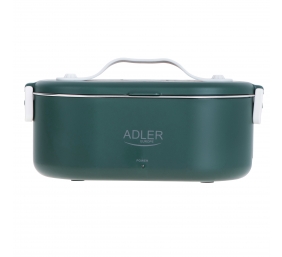 Adler | Electric lunch box with thermal bag | AD 4522 | 0.8 L | Plastic/Stainless steel | Green | Lid included