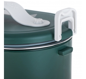 Adler | Electric lunch box with thermal bag | AD 4522 | 0.8 L | Plastic/Stainless steel | Green | Lid included