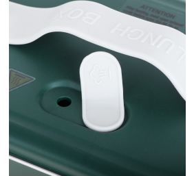 Adler | Electric lunch box with thermal bag | AD 4522 | 0.8 L | Plastic/Stainless steel | Green | Lid included
