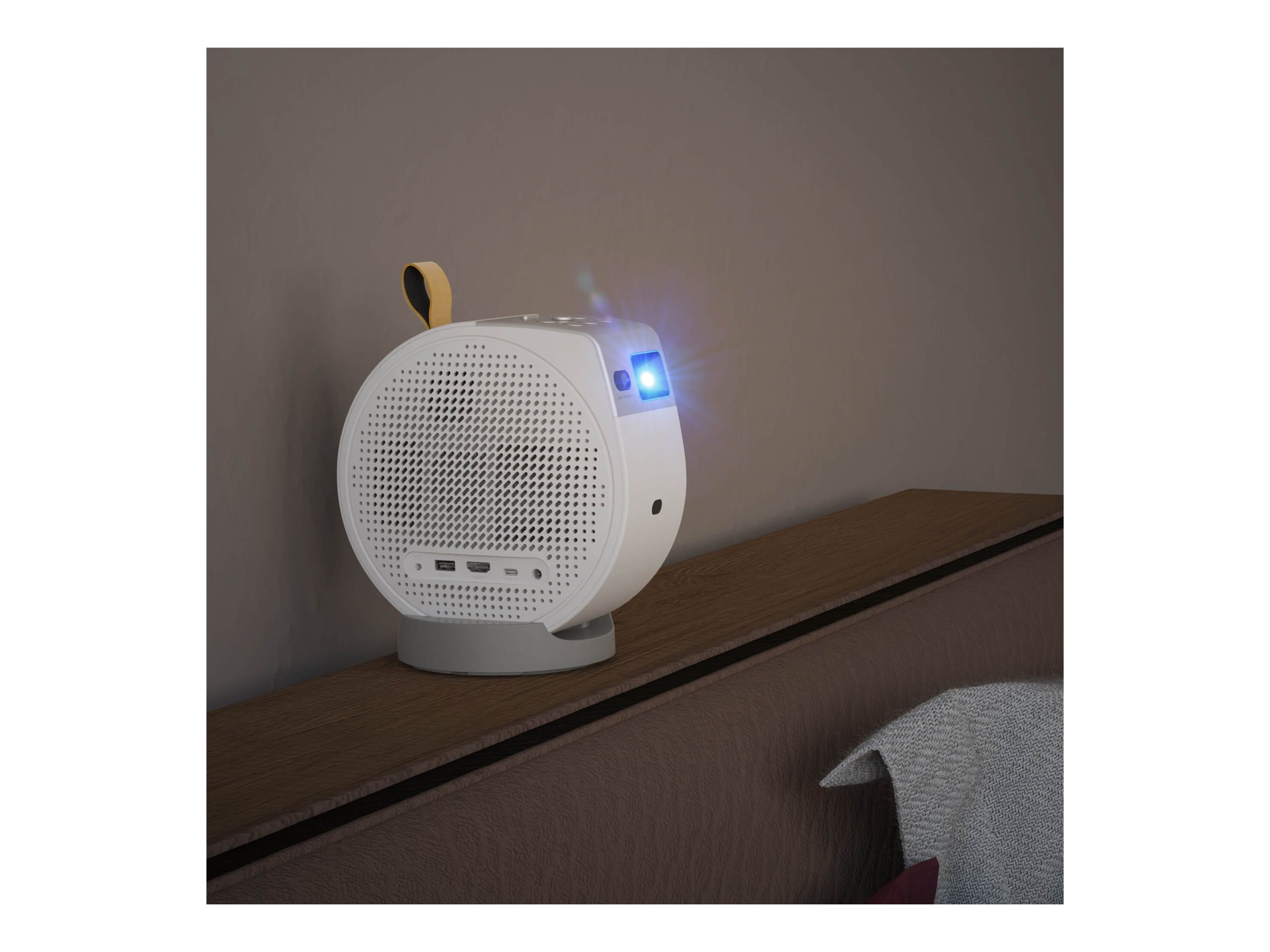 Benq GV50 | Full HD (1920x1080) | 500 ANSI lumens | White/Grey | Wi-Fi