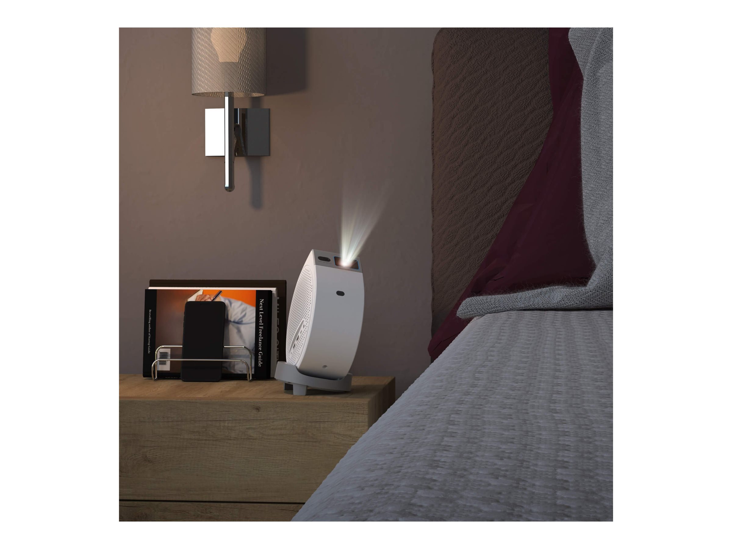 Benq GV50 | Full HD (1920x1080) | 500 ANSI lumens | White/Grey | Wi-Fi