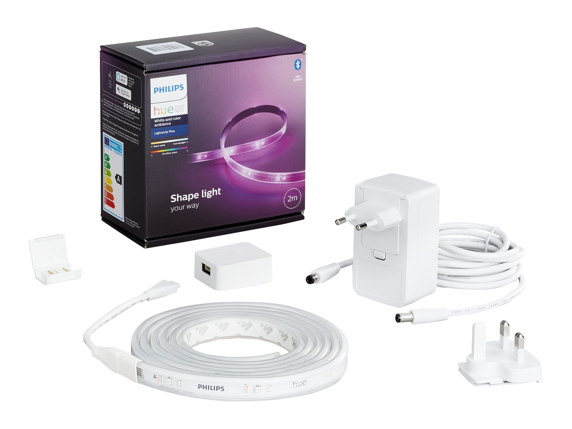 Philips Hue|Hue Col Lightstrip|Plus base|20 W|Multiple colours|Bluetooth