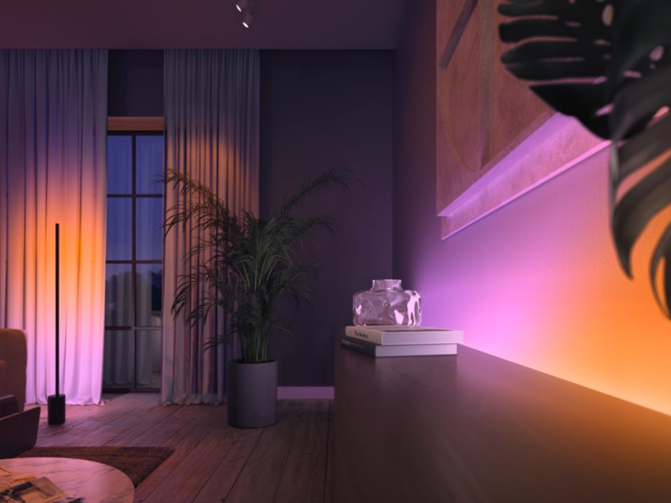 Philips Hue|Lightstrip|Hue Gradient Lightstrip 2m Base Kit|White and colored light