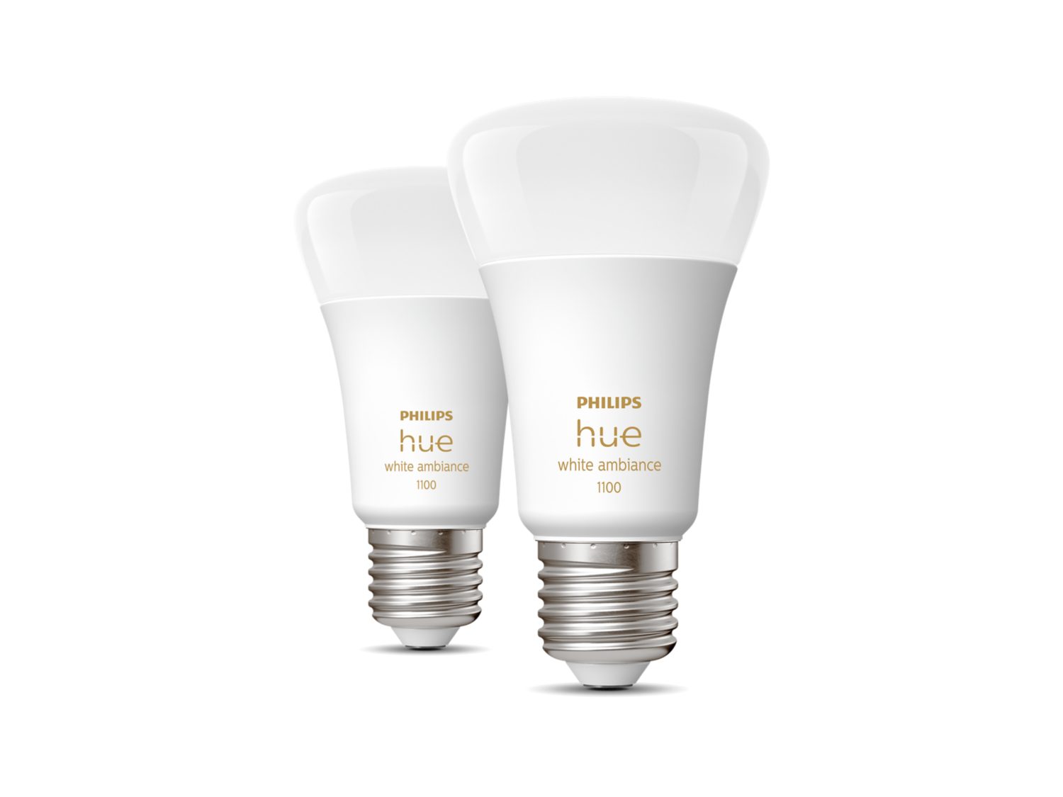 WA 11W A60 E27 2pcs pack | E27 | 11 W | Warm to cool white 2200K-6500K | Bluetooth and Zigbee