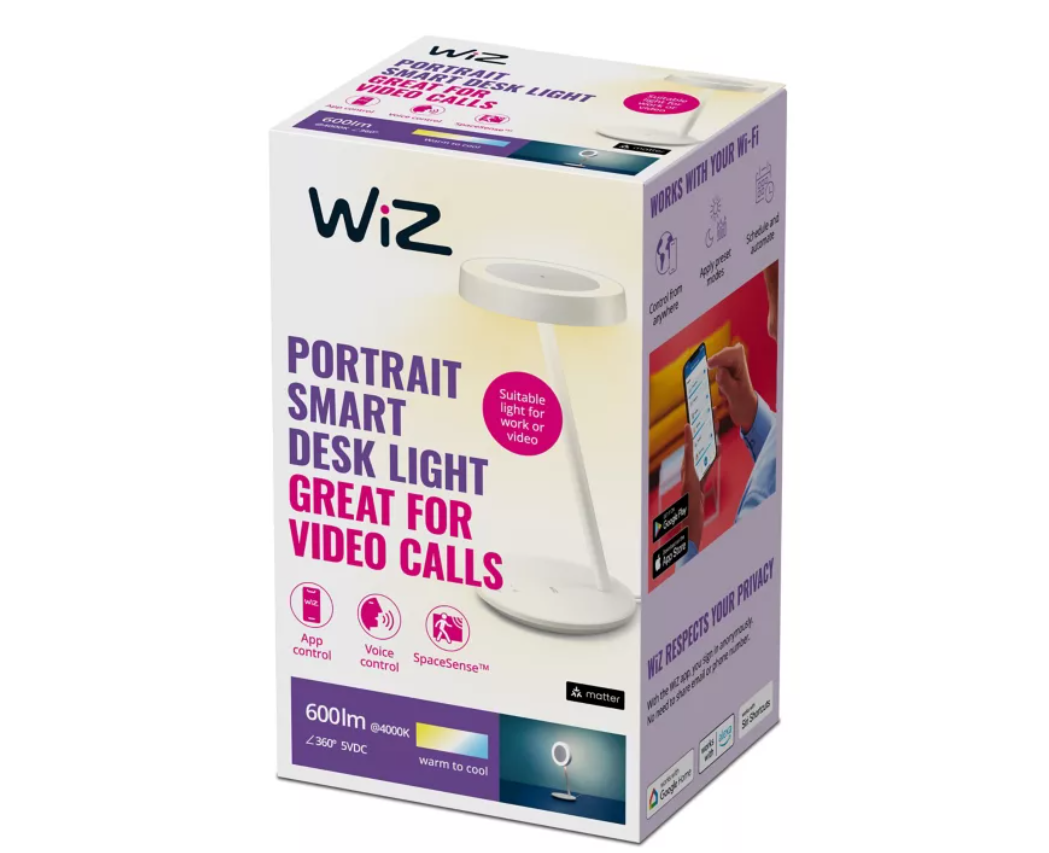 WiZ Smart WiFi Portrait Desk Lamp | 2700-6500 K