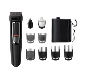 Philips Multigroom 3000 Series MG3740/15, 9-in-1 Plaukų kirpimo mašinėlė, Juoda