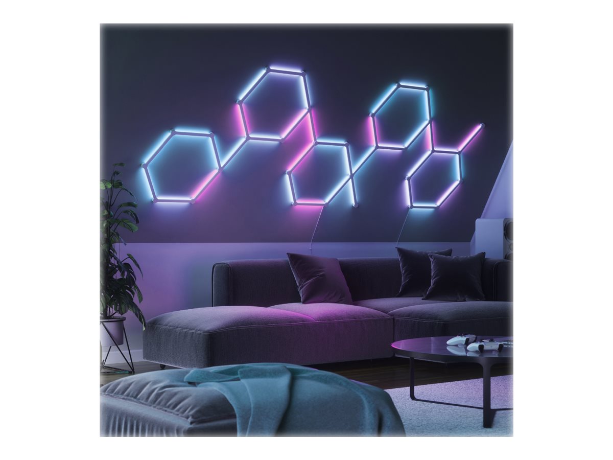 Nanoleaf|Lines Expansion Pack (3 panels)|16M+ colors
