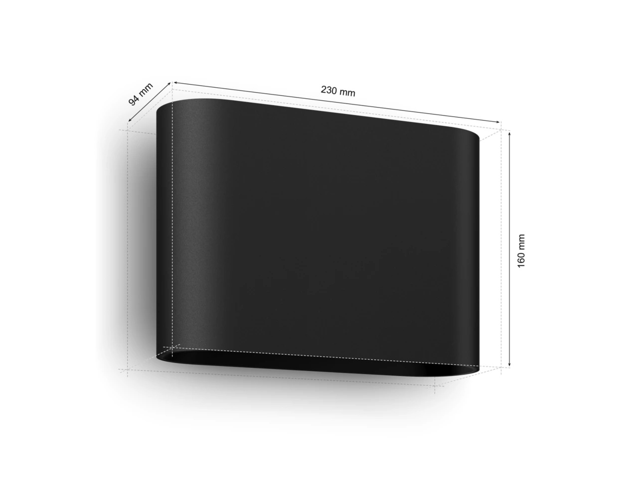Philips Hue WCA Dymera Smart Wall Light Indoor and Outdoor | 2000-6500 Hue White Colour Ambiance